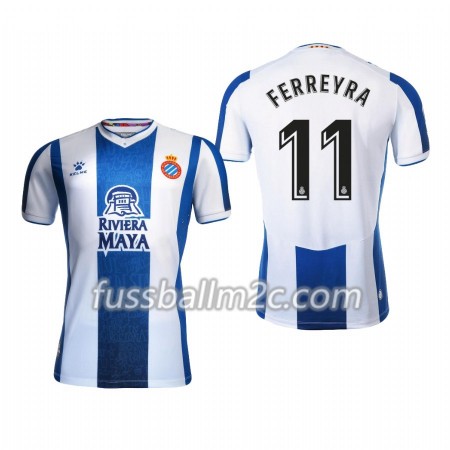 Fußballtrikots RCD Espanyol Facundo Ferreyra 11 Heim Trikotsatz 2019-2020 Fußballtrikots RCD Espanyol Facundo Ferreyra 11 Heim Trikotsatz 2019-2020